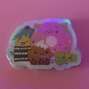 Custom holographic sticker